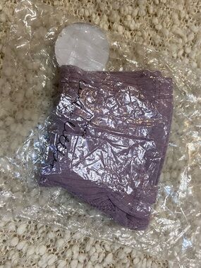 Kids Ribbed One-Piece in Mauve